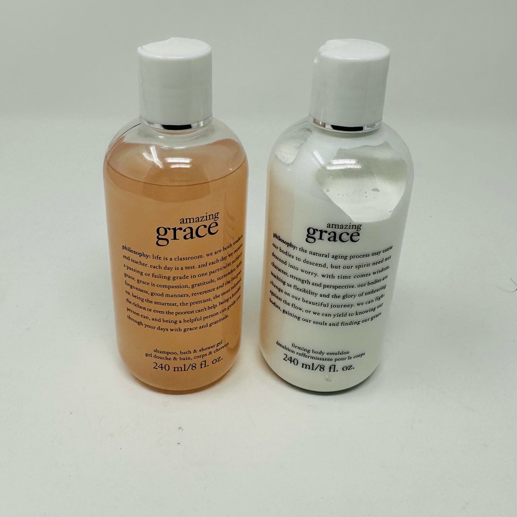 Philosphy Amazing Grace Body Lotion And Shampoo Bath And Shower Gel